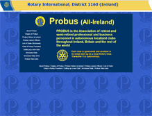 Tablet Screenshot of probus.district1160.org